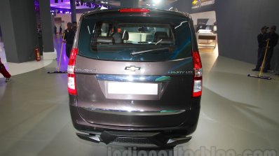 Chevrolet Enjoy special edition rear at 2016 Auto Expo