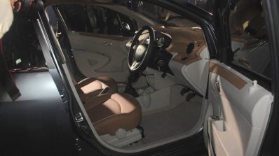 Chevrolet Essentia dashboard at Auto Expo