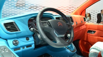 Citroen SpaceTourer Hyphen interior at the 2016 Geneva Motor Show Live