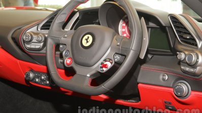 Ferrari 488 GTB steering wheel
