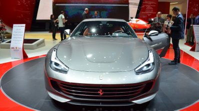 Ferrari GTC4Lusso front at the 2016 Geneva Motor Show Live