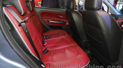 Fiat Avventura Urban Cross rear seat at Auto Expo 2016