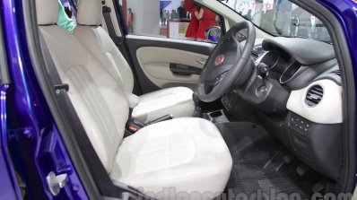 Fiat Linea 125s front seats at Auto Expo 2016