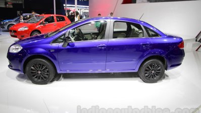 Fiat Linea 125s side view at Auto Expo 2016
