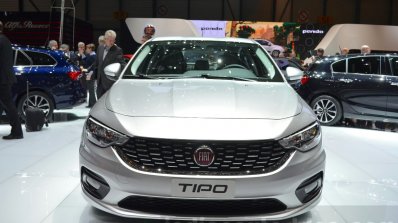 Fiat Tipo front at Geneva Motor Show 2016