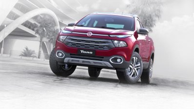 Fiat Toro front quarter launched