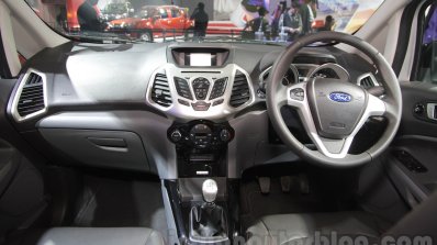 Ford EcoSport Customised dashboard at Auto Expo 2016