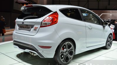 Ford Fiesta ST200 rear three quarter at the Geneva Motor Show Live