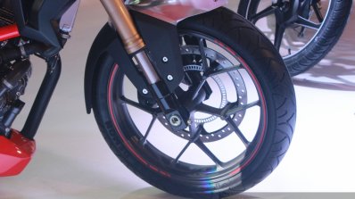 Hero XF3R alloy wheel at the Auto Expo 2016