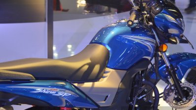 Honda CB Shine SP seat at Auto Expo 2016