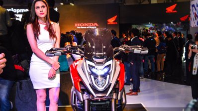 Honda CX-02 Concept LED headlamp at Auto Expo 2016