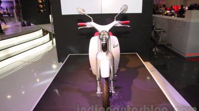 Honda EV-Cub concept front at Auto Expo 2016