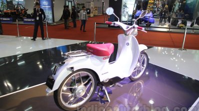 Honda EV-Cub concept rear three quarter right at Auto Expo 2016