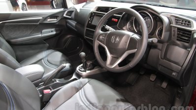 Honda Jazz special edition interior at Auto Expo 2016
