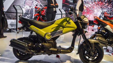 Honda Navi Hopper Green side at Auto Expo 2016