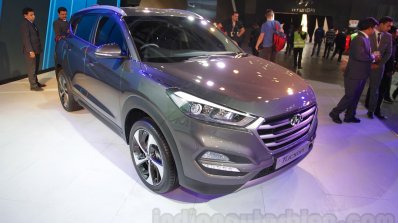 Hyundai Tucson at Auto Expo 2016