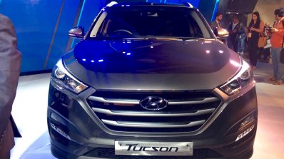 Hyundai Tucson front at the Auto Expo 2016