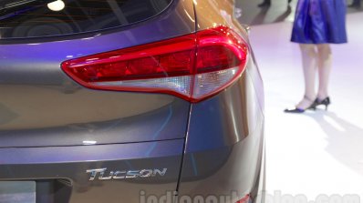 Hyundai Tucson taillight at Auto Expo 2016