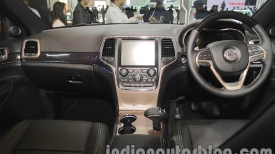 Jeep Grand Cherokee dashboard at Auto Expo 2016