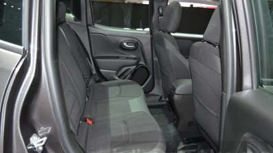 Jeep Renegade Dawn of Justice Special Edition rear seats at the Geneva Motor Show Live