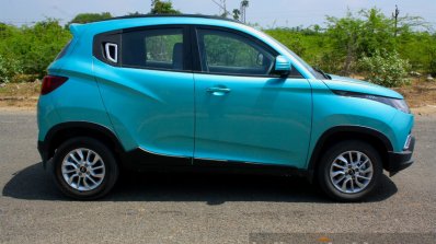 Mahindra KUV100 1.2 Diesel (D75) side Full Drive Review