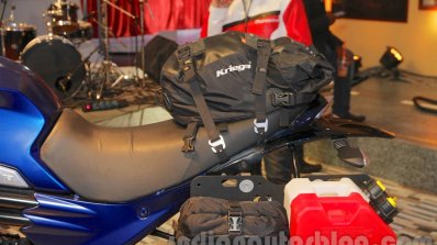 Mahindra Mojo Adventure Concept saddle bags at Auto Expo 2016
