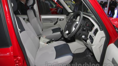 Mahindra Scorpio 1.99L diesel interior Auto Expo 2016