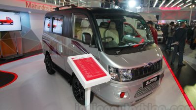 Mahindra Supro Customised front three quarter at Auto Expo 2016