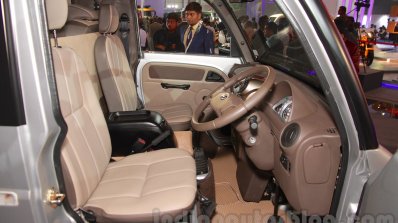 Mahindra Supro Customised interior front at Auto Expo 2016