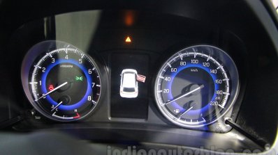 Maruti Baleno RS instrument cluster at the Auto Expo 2016