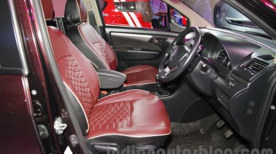 Maruti Ertiga Limited Edition front cabin at the Auto Expo 2016