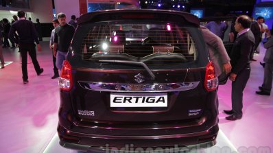 Maruti Ertiga Limited Edition rear at the Auto Expo 2016