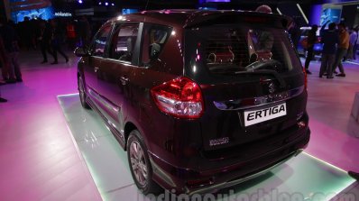 Maruti Ertiga Limited Edition rear quarter at the Auto Expo 2016