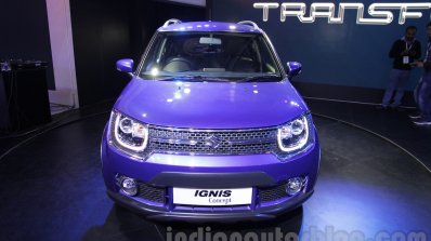 Maruti Ignis front at the Auto Expo 2016