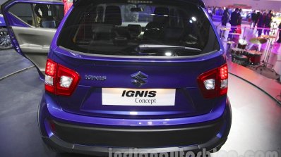 Maruti Ignis rear at the Auto Expo 2016
