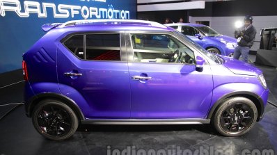 Maruti Ignis side at the Auto Expo 2016
