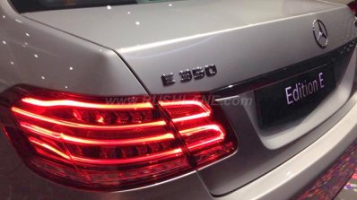 Mercedes E Class Edition E taillamp launched