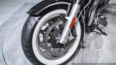 Moto Guzzi Eldorado front disc brake ABS at Auto Expo 2016