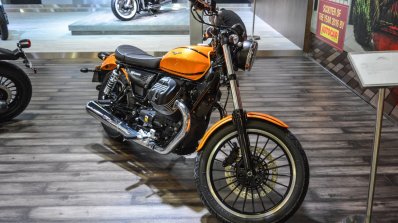 Moto Guzzi V9 Roamer fork at Auto Expo 2016