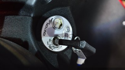 New Suzuki Access 125 ignition at Auto Expo 2016