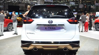 Nissan X-Trail Premium Concept rear at the 2016 Geneva Motor Show Live