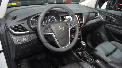 Opel Mokka X interior at the 2016 Geneva Motor Show Live
