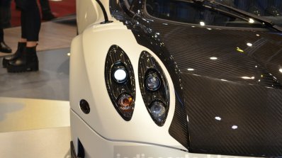 Pagani Huayra BC headlight at 2016 Geneva Motor Show