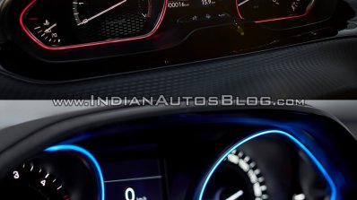 Peugeot 2008 instrument panel old vs. new