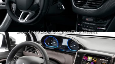Peugeot 2008 interior old vs. new