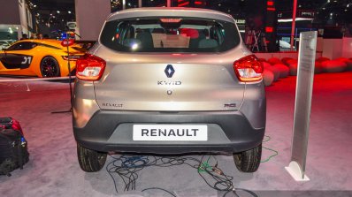 Renault Kwid 1.0 AMT rear at the Auto Expo 2016