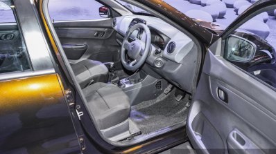 Renault Kwid 1.0 interior at the Auto Expo 2016