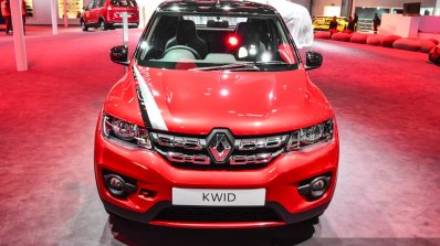 Renault Kwid custom front at Auto Expo 2016