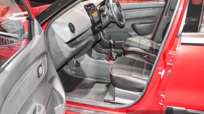 Renault Kwid custom interior at Auto Expo 2016