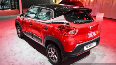 Renault Kwid custom rear three quarters left at Auto Expo 2016